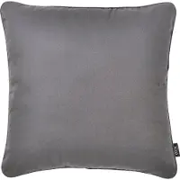 Done. Dekokissen DONE. "Uni", grau (anthrazit, unifarben), B:65cm L:65cm, Baumwolle, Dekokissen_Sitzkissen_Kissenhüllen, Dekokissen, unifarben, Reißverschluss, Kissenhüle ohne Füllung, 1 Stück