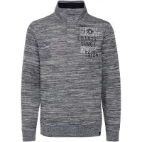 FQ1924 Troyer "Troyer FQGudmund", Herren, Gr. M, blau (navy blazer melange), Obermaterial: 60% Baumwolle CO. 40% Polyester PES., Pullover Troyer