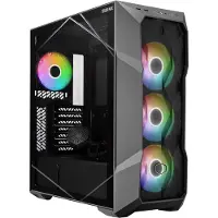 Cooler Master Gehäuse PC Full Tower Nero ATX 850W 80+ Gold Vetro Temperato TD500 MAX
