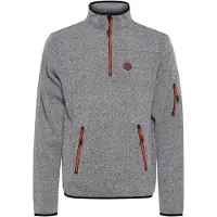 FQ1924 Sweatjacke "Sweatshirtpullover FQPontus", Herren, Gr. XL, grau (asphalt), Obermaterial: 100% Polyester PES., Sweatjacken Sweatjacke