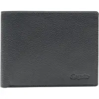 Esquire Leder Geldbörse Primavera Men Wallet Black schwarz