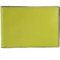 Fossil Geldbörse Benedict Bifold Wallet Chartreuse grün