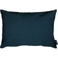 Apelt Dekokissen "Ruby" Gr. 1, blau (blau, unifarben), B:35cm H:5cm L:45cm, Polyester, Dekokissen_Sitzkissen_Kissenhüllen, Dekokissen, Kissenhülle mit Füllung, 1 Stück