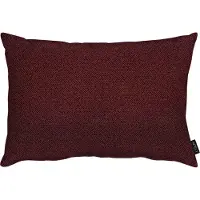 Apelt Dekokissen "Tony" Gr. 1, rot (bordeaux, unifarben), B:40cm H:5cm L:60cm, Polyester, Dekokissen_Sitzkissen_Kissenhüllen, Dekokissen, Hochwertiger Bouclé, Kissen gefüllt