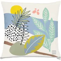 Apelt Dekokissen "3985" Gr. 1, bunt (blau,rosa, gemustert), B:48cm H:5cm L:48cm, Polyacryl, Dekokissen_Sitzkissen_Kissenhüllen, Dekokissen, Kissenhülle mit Füllung, 1 Stück