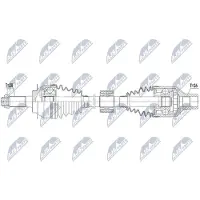 NTY Antriebswelle NPW-SU-054 Vorne Rechts für SUZUKI SX4 (EY, GY) 696mm