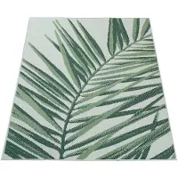 Paco Home Outdoor Teppich Wetterfest Balkon Palmen Dschungel Florales Boho Muster 80x150 cm