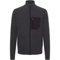 Indicode Strickjacke "Strickjacke IDMedan", Herren, Gr. S, grau (dk grau), Obermaterial: 75% Baumwolle CO. 25% Polyamid PA., Strickjacken Strickjacke