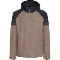 North Bend Funktionsjacke "Funktionsjacke NBTompkins M W-PRO 10.000 mit wasserdichter Beschichtung", Herren, Gr. L, braun (falcon), Obermaterial: 100% Polyester PES., Jacken Funktionsjacke