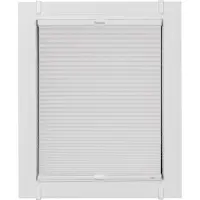 Sunlines Wabenplissee "One Size Style Honeycomb TL" blickdicht ohne Bohren verspannt Zubehörfarbe weiß, zum Klemmen