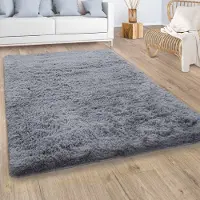 Paco Home Hochflor-Teppich "Silky 591", rechteckig, 37 mm Höhe, Uni-Farben, besonders weich und kuschelig