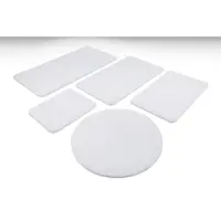 Wecon Home Badematte BASICS "Joris", weiß, H:20mm, Polyester, Badematten, Badematte, waschbar, viele Größen, Badezimmerteppich, uni