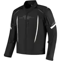 Rusty Stitches Pete wasserdichte Motorrad Textiljacke