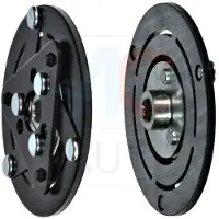 ACAUTO Mitnehmerscheibe Magnetkupplung-Kompressor AC-05SD14 für CITROËN BERLINGO (B9) 18mm 105mm