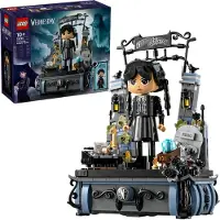 LEGO Wednesday: Wednesday Addams Baufigur, Set zum Sammeln für Kinder, Spielzeug zum Umbauen mit Elementen, Abenteuer-Spielset für ältere Mädchen und Jungen mit Spielzeugfigur 76780