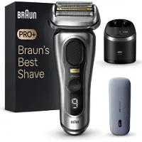 Braun 9577CC, Folienschaber, Schwarz, Silber, Tasten, Wechselstrom/Batterie, Integrierte Batterie, 60 h