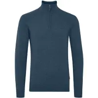 11 Project Troyer "Troyer PRMelville", Herren, Gr. XXL, blau (ensign blau melange), Obermaterial: 100% Baumwolle CO., Pullover Troyer