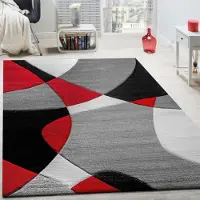 Paco Home Teppich "Diamond 664", rechteckig, 18 mm Höhe, 3D-Design, Kurzflor, 3D-Design, modernes geometrisches Muster