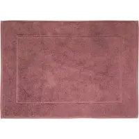 Framsohn Frottier Badematte "Uni Basic Hotelmatte" Gr. 2, rosa (oldrose), H:11mm, Baumwolle, Badematten, Badematte, große Farbpalette, Hergestellt in Österreich, Badezimmerteppich