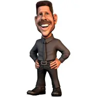 Minix Cholo Simeone Atlético De Madrid Figur 7 Cm
