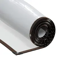 vidaXL Transparente Plane mit Ösen 5x6 m Polyethylen