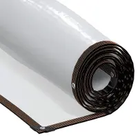 vidaXL Transparente Plane mit Ösen 6x12 m Polyethylen