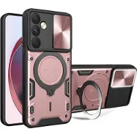 Techsuit CamGuard Pro Back Cover Hülle für Samsung Galaxy A36 - Roségold