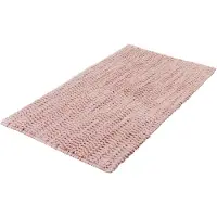 Kleine wolke Badematte "Sway", rutschhemmend beschichtet, fußbodenheizungsgeeignet, Badteppich, Uni Farben mit Melange Effekt