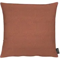 Apelt Dekokissen "Vermont" Gr. 1, orange (orange, unifarben), B:46cm L:46cm, Obermaterial: 100% Polyester, Dekokissen_Sitzkissen_Kissenhüllen, Dekokissen, ohne Füllung