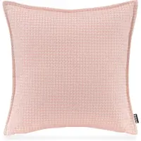Hock Dekokissen H.O.C.K. "Bobo", rosa (rosa, gemustert), B:45cm H:10cm L:45cm, Baumwolle, Polyester, Dekokissen_Sitzkissen_Kissenhüllen, Dekokissen, mit Jaquard-Struktur, Kissenhülle mit Füllung, 1 Stück