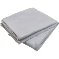 Done. Wohndecke DONE. "Heaven", silber, B:150cm L:200cm, Polyester, Wohndecken, Wohndecke, kuschelig weiche Wohndecke