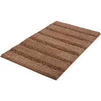 Kleine wolke Badematte "Monrovia, Badvorleger, Badezimmer Teppich" Gr. 1, weiß (kaschmir), H:23mm, Kunstfaser, Badematten, Badematte, Badteppich, Uni Farben, gestreift, aus Mikrofaser, waschbar