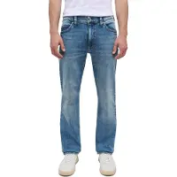 Mustang Tramper Straight Jeans in heller Used Waschung-W48 / L32