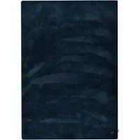 Tom Tailor Hochflor-Teppich HOME "Shaggy Teppich Cozy", blau (petrol), B:50cm H:25mm L:80cm, Polyester, Teppiche, Hochflor-Teppich, Uni Farben, auch in Pastell Farben, weich & kuschelig