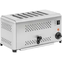 Royal Catering Toaster Sandwichmaker für Brot für 6 Toasts 2500 W