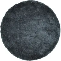Tom Tailor HOME "Shaggy Teppich Cozy" rund 25 mm Höhe Uni Farben, auch in Pastell Farben, weich & kuschelig