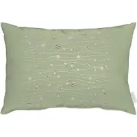 Apelt Dekokissen "6301" Gr. 1, grün (goldfarben, grün, gemustert), B:35cm H:5cm L:50cm, Polyester, Dekokissen_Sitzkissen_Kissenhüllen, Dekokissen