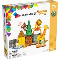 Magna-Tiles Safari-Tiere Bausatz 25 Teile