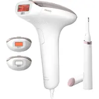 Philips Lumea Advanced Lumea IPL Series 7000 BRI923/00 Haarentfernungsgerät für Körper und Gesicht, Lichtimpulstechnologie (IPL), Grau, Weiß, 15 min, 2,5 min, 4 min, 2 min