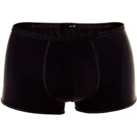 Hom Boxershorts "Boxershort 1er Pack", Herren, Gr. L, schwarz, Obermaterial: 76% Polyamid PA. 24% Elasthan EL., Unterhosen Boxershorts