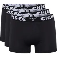 Chiemsee Retro Boxer , Herren, Gr. 3XL (64/66), schwarz (schwarz, schwarz), 95% Baumwolle, 5% Elasthan, Unterhosen Retro Boxer