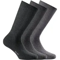 Rohner - Basic Sport 3er Pack - Multifunktionssocken Gr 43-46 grau