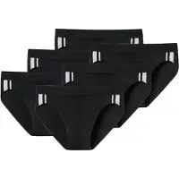 Schiesser Slip "Slip 6er Pack", Herren, Gr. M, schwarz, Obermaterial: 95% Baumwolle CO. 5% Elasthan EL., Unterhosen Slip