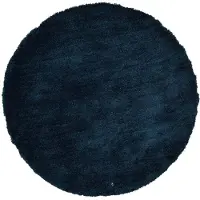 Tom Tailor HOME "Shaggy Teppich Cozy" rund 25 mm Höhe Uni Farben, auch in Pastell Farben, weich & kuschelig