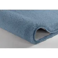 Kleine wolke Badematte "RELAX", Höhe 30 mm, rutschhemmend beschichtet, fußbodenheizungsgeeignet, Badteppich, Uni Farben, rechteckig, rund und als Set erhältlich