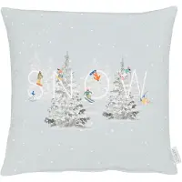 Apelt Dekokissen "4689" Gr. 1, bunt (bunt, grau, gemustert), B:46cm L:46cm, Bezug: 70% Polyester, 30% Baumwolle, Dekokissen_Sitzkissen_Kissenhüllen, Dekokissen, ohne Füllung