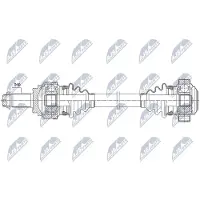 NTY Antriebswelle NPW-BM-192 BMW 5er E60 E61 Automatik Hinten 670mm