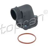 Topran 502 266 Kühlmittelflansch für BMW 5 Limousine (E39) Wasserflansch