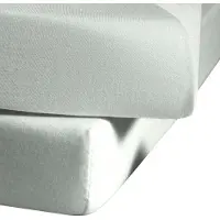 Fleuresse Betttuch "Colours", silber (silberfarben), B:220cm L:260cm, Mako-Satin, Obermaterial: 100% Baumwolle, Bettlaken, Betttuch, offenes Bettlaken