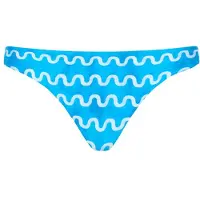 Seafolly - Women's Soundwave Hipster Tie Side - Bikini-Bottom Gr 44 blau